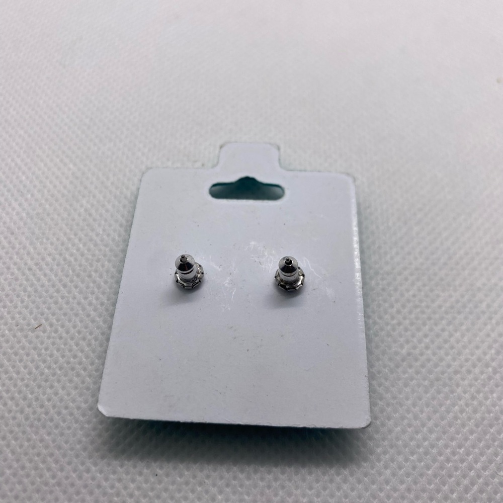 Boat Anchor Silver Overlay Stud Earrings 
Brand new! - Picture 3 of 3